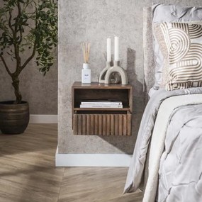Nočný stolík 30-11 Carve Drevo Acacia  - Komfort-nábytok