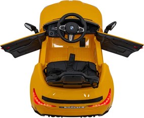 Elektrické autíčko BMW M4 žlté