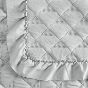 PREHOZ NA POSTEĽ VANESA 200X220 CM STRIEBORNÝ