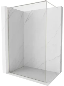 Mexen Kioto-XF, sprchová zástena s rámom 100 x 202 cm, 10mm číre sklo, oceľový profil, 800-100-104-97-00-X