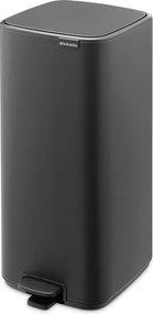 Tmavosivý pedálový oceľový odpadkový kôš 30 l Bo – Brabantia