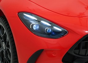 Ramiz Mercedes-Benz GT63 AMG elektrické autíčko pre deti červené