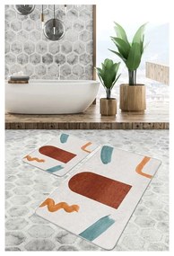 Zamatové kúpeľňové predložky v súprave 2 ks 60x100 cm – Mila Home