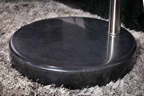 Stojacia lampa Big Bow brúsený chróm 170-210cm