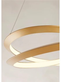 Redo 01-3377 - LED stmievateľný luster na lanku STORM LED/60W/230V zlatý