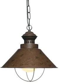 Rusty industry luster patina Ø34*120 s retiazkou