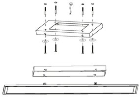 Eglo 98205 - LED Stmievateľný panel SALOBRENA-A LED/30W/230V + diaľkové ovládanie