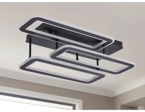 LED Stmievateľný prisadený luster LED/90W/230V 3000-6500K + diaľkové ovládanie