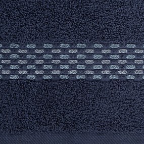 Osuška RIVA 70 x 140 cm tmavomodrá
