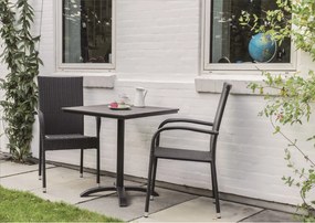 Záhradné ratanové kreslo ESSEN, antracit