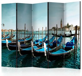 Artgeist Paraván - Gondolas on the Grand Canal, Venice [Room Dividers]