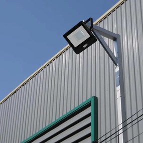 LED Reflektor so senzorom LED/50W/230V 6500K IP65 čierna