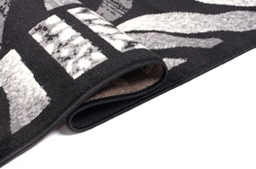 TA Koberec J313B ČIERNA LACNÁ PP CRM Rozmer: 60x100 cm