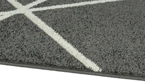Koberce Breno Kusový koberec PORTLAND 2605/RT4Z, sivá, viacfarebná,200 x 285 cm