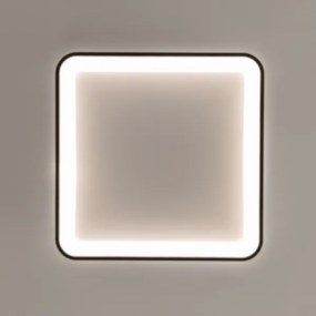 Brilagi - stmievateľné LED stropné svietidlo FALCON SLIM LED/50W/230V 50x50 cm čierna+DO