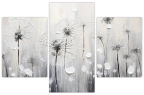 Obraz - Púpavy, maľba (90x60 cm)