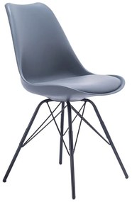 Sivé kreslo House Nordic Oslo