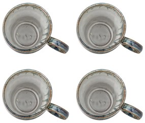 Modré šálky v súprave 4 ks z kameniny 300 ml Nigel – Bloomingville