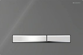 Geberit 115.788.SD.2-Splachovacie tlačidlo Sigma50 24,6x16,4 cm antracit/matný chróm