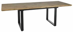 Jedálenský stôl Umberto II, dub artisan / čierna