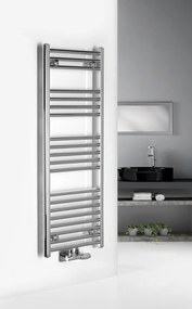 Aqualine Aqualine, ALYA vykurovacie teleso rovné 500x1188mm, stredové pripojenie, chróm, LLS302