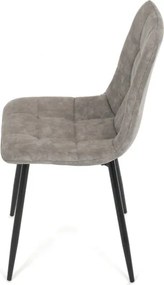 Jedálenská stolička sivá CT-281 GREY3