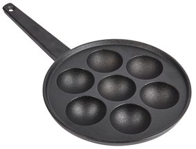 Kitchen Craft Liatinová panvica na prípravu dánskeho dezertu Æbleskiver