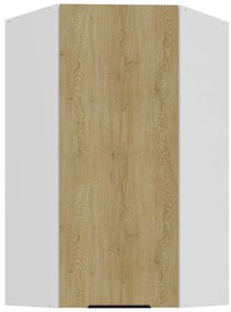 Kuchynská skrinka Cremona Wh 60x60 Gn-108 1f (45°)