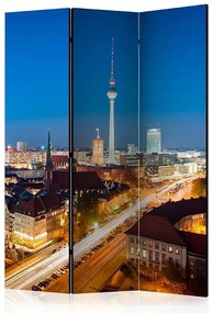 Paraván - Berlin by night [Room Dividers]