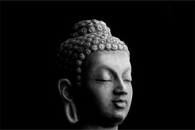 Obraz - Budha, portrét (90x60 cm)