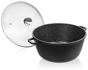 Orion Hrniec GRANDE pr. 32 cm skleněná pokrievka, 9,7 l