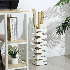 Stojan na dáždniky so zick-zack vzorom