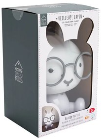 LED detské nočné svetlo HOPPY 23,5 cm, biela
