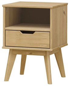 IDEA nábytok Nočný stolík 1 zásuvka BONITO vosk