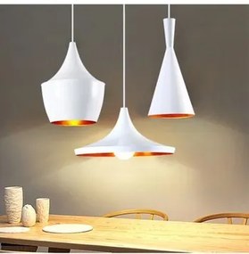 Dekorstudio Retro stropná lampa Costa B biela