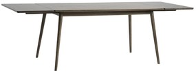 Dizajnový jedálenský stôl Tallys 150 cm dymový dub
