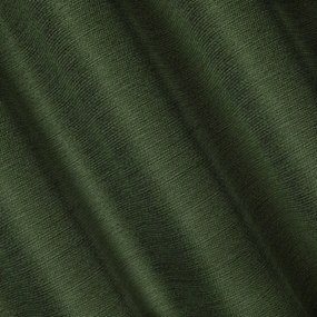 ZÁVES NA KRÚŽKOCH STYLE 140X250 CM TMAVOZELENÁ