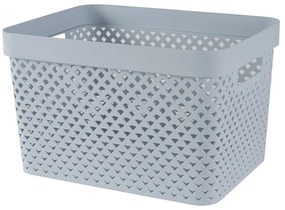 Svetlomodrý plastový úložný box 35,5x26x22 cm Pure – Curver