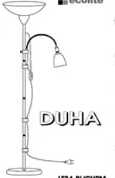 Stojaca lampa Ecolite Duha LF34-ORA/PAT oranžová