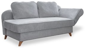 Svetlosivá menčestrová leňoška (pravý roh) Chic Charlotte – Miuform