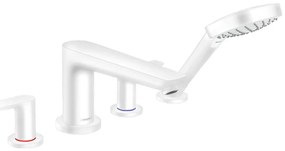 Hansgrohe Talis E, batéria na okraj vane, 4-otvorová inštalácia, biela matná, HAN-71748700
