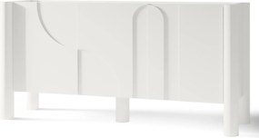 Dizajnová komoda Lunaria 160 cm biela
