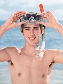 Potápačská súprava Bestway Grey Maska, plutvy, trubica 25020