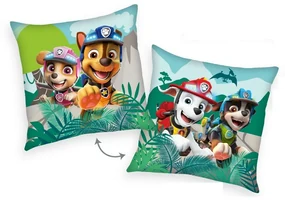 Herding Vankúšik Paw Patrol Dino Rescue zelená, 40 x 40 cm