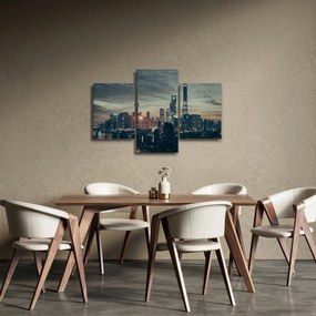 Obraz mesta za súmraku (90x60 cm)