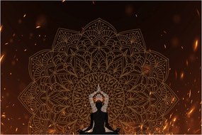 Obraz - Meditácia (90x60 cm)