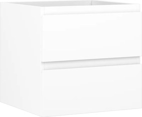 Mexen Orio, kúpeľňová skrinka 50 cm, 2 zásuvky, biela matná, 91A10-05047-2-BFF01