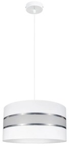 Luster na lanku CORAL 1xE27/60W/230V biela