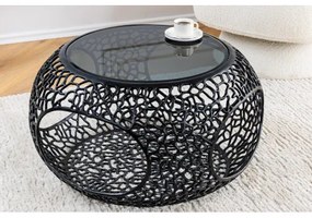 Konferenčný stôl Spin 44506 Ø75cm Aluminium Black  - Komfort-nábytok
