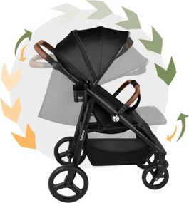 Športový kočík Avignon 35 Black